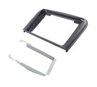 yhyttr Fascia De Radio Estéreo For Coche Compatible Con Volvo S80 2001-2006 Marco De DVD 2DIN Kit De Embellecedor Tablero panel del salpicadero de la radio del coche
