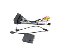 yhyttr Fascia De Radio For Coche Compatible Con Peugeot Boxer FIAT Ducato Citroen Jumper 2011+ Reproductor MP5 panel del salpicadero de la radio del coche(Cable-canbus)