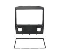 yhyttr Fascia Estéreo For Coche Compatible Con Ford Escape 2008-2010 Adaptador De Marco De Radio DVD 2DIN Kit panel del salpicadero de la radio del coche(Only Frame black)