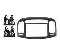 yhyttr Fascia estéreo for coche, compatible con Hyundai, Accent 2009-2012, kit de montaje de placa de marco de radio DVD 2DIN. panel del salpicadero de la radio del coche