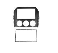 yhyttr Fascia Estéreo For Coche, Compatible Con Mazda, MX-5 Miata 2 DIN, DVD, Radio, Marco, Placa De Kit Embellecedor Tablero panel del salpicadero de la radio del coche