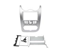 yhyttr Fascia estéreo for coche, compatible con Renault, Logan 1 2009-2015, reproductor de radio DVD de 7 pulgadas y 9,2 DIN. panel del salpicadero de la radio del coche(7 inch)