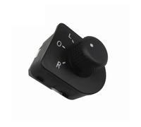yhyttr Interruptor de control de espejo, Compatible for VW, Compatible for Golf 1998-1999, Jetta 2002-2005, Beetle 1998-2010 Interruptor de perilla de ajuste del espejo del ve