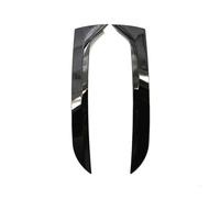 yhyttr Juego de 2 alerones laterales for ventana trasera, Compatible for VW, Tiguan MK1 2007-2016 Tira decorativa del alerón lateral de la ventana trasera