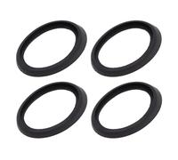 yhyttr Junta base antena aérea Compatible for VW, Bora 1J2, Jetta, Golf 3, 4 y 5 junta de la base de la antena(4Pc)