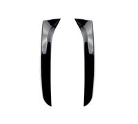 yhyttr Kit de divisores de cubierta lateral del alerón de la ventana trasera, Compatible for VW, Compatible for Passat, B7 Wagon Alltrack 2011-2015, cuerpo ABS negro brillante Tira decorativa del aler