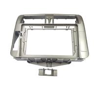 yhyttr Marco De Panel Estéreo Compatible Con Toyota Land Cruiser Prado 2009-2013 Radio 2 DIN 9 Pulgadas Kit Embellecedor panel del salpicadero de la radio del coche