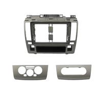yhyttr Panel estéreo for coche, apto for Nissan Tiida Latio 2005-2010, reproductor MP5 con Radio GPS de 9 pulgadas, 2 Din panel del salpicadero de la radio del coche(Frame)
