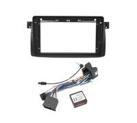yhyttr Panel Estéreo For Coche, Compatible Con BMW 3 E46 1998-2005, Radio De 9 Pulgadas, Marco De Reproductor Android panel del salpicadero de la radio del coche(Frame Cable Canbus)