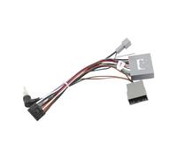 yhyttr Panel Estéreo For Coche Compatible Con CIVIC 2006-2011 2 DIN 101 Pulgadas Marco De DVD Tablero Embellecedor Izquierda panel del salpicadero de la radio del coche(Only Cable)