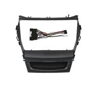 yhyttr Panel Estéreo For Coche, Compatible Con Hyundai, IX45 SANTA FE 2013-2018, 2 DIN, 9 Pulgadas, Marco De DVD panel del salpicadero de la radio del coche(Frame-cord)