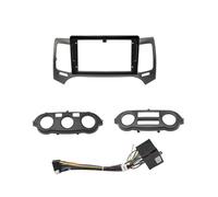 yhyttr Panel Estéreo For Coche, Compatible Con KIA, Optima Magentis 2008-2010, 2DIN, 9 Pulgadas, Android, Reproductor GPS panel del salpicadero de la radio del coche(Frame an cable)