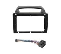 yhyttr Panel Estéreo For Coche Compatible Con KIA VQ Carnival 2006-2016 Radio 2DIN De 9 Pulgadas Del Marco Del Tablero panel del salpicadero de la radio del coche(Frame cable)