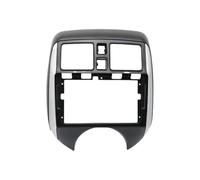 yhyttr Panel estéreo for coche, compatible con NISSAN VERSA NOTE 2014-2016, radio 2 DIN, GPS, reproductor MP5. panel del salpicadero de la radio del coche(Frame)