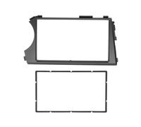 yhyttr Panel Estéreo For Coche Compatible Con SSANG YONG Actyon 2DIN DVD Fascia LHD Fascias Kit De Marco Montaje En Tablero panel del salpicadero de la radio del coche