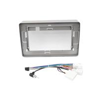 yhyttr Panel Estéreo For Coche Compatible Con Toyota Hiace 2012-2018 Radio 2DIN De 101 Pulgadas Fascia, Reproductor MP5 Android panel del salpicadero de la radio del coche(Frame with Cable)