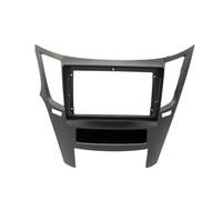 yhyttr Panel Estéreo For Subaru Outback Legacy 2009-2014 Radio De 9 Pulgadas Reproductor Audio DVD Marco Tablero Bisel Kit panel del salpicadero de la radio del coche(LHD-black)