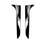 yhyttr Par de alerones laterales for ventana trasera, Compatible for A4 B8 Allroad Avant 2009-2016, cubierta izquierda y derecha. Tira decorativa del alerón lateral de la ventana trasera