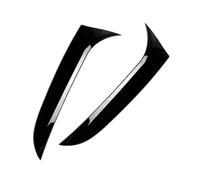 yhyttr Par de alerones laterales for ventana trasera, Compatible for Volkswagen, Compatible for VW, Compatible for Passat B6 2006-2010 Tira decorativa del alerón lateral de la ventana trasera