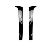 yhyttr Par de alerones laterales for ventana trasera, Compatible for Volkswagen, Compatible for VW, Compatible for Touareg 2011-2017 Tira decorativa del alerón lateral de la ventana trasera