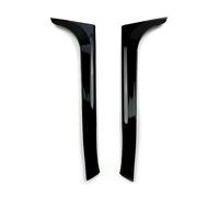 yhyttr Par de alerones laterales for ventana trasera, Compatible for VW, Compatible for Golf 6 MK6 2008-2012 Tira decorativa del alerón lateral de la ventana trasera