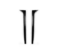 yhyttr Par de alerones laterales for ventana trasera, Compatible for VW, Compatible for Polo MK5 6R 6C 2011-2017, divisor izquierdo y derecho. Tira decorativa del alerón lateral de la ventana trasera
