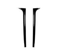 yhyttr Par de alerones laterales for ventana trasera de VW, Compatible for Polo MK5 6R 6C 2011-2017, divisor izquierdo y derecho. Tira decorativa del alerón lateral de la ventana trasera