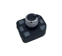 yhyttr Perilla de ajuste del espejo lateral, Compatible for A3, A4, S4, S6, A6, Q7, R8 (2001-2012), botón de interruptor eléctrico. Interruptor de perilla de ajuste del espejo del ve