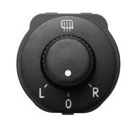 yhyttr Perilla de ajuste del espejo retrovisor, Compatible for VW, Compatible for Polo 2010-2020 Interruptor de perilla de ajuste del espejo del vehículo
