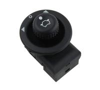 yhyttr Perilla de control del espejo retrovisor, Compatible for Ford, Courier, Fiesta, Focus, Fusion, KA, Mondeo, Transit. Interruptor de perilla de ajuste del espejo del vehículo