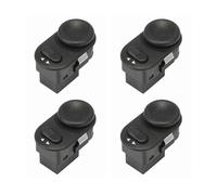 yhyttr Perilla de interruptor de espejo retrovisor lateral (4 unidades), Compatible for Vauxhall, y Astra G Interruptor de perilla de ajuste del espejo del vehículo
