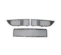 yhyttr Rejilla de luz antiniebla del parachoques delantero Compatible for el marco la Serie 7 E65 E66 2005-2008 rejilla de luz antiniebla de la fascia delantera(3pcs)