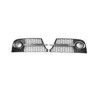 yhyttr Rejilla de luz antiniebla delantera for coche, Compatible for TT MK2 S LINE TTS 2011-2014, 8J0807681KT94 rejilla de luz antiniebla de la fascia delantera(Chrome Silver)