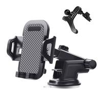 YHZCFWSF Soporte Móvil Coche para BMW 7 Series 2005-2025 Salpicadero Soporte Smartphone con Ventosa Giratoria 360° Uso con Una Mano Interior Accesorios,2-in-1