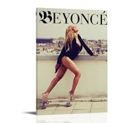 YHZCSCDXY Beyoncé - Lienzo decorativo con portada musical de cantante para pared, póster decorativo para dormitorio, 20 x 30 cm, estilo marco