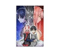 YHZCSCDXY Darling in The Franxx - Póster de anime clásico de sangre caliente para pared, pintura decorativa para dormitorio, 20 x 30 cm, estilo sin marco