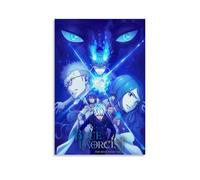 YHZCSCDXY Póster de anime clásico de exorcista azul de sangre caliente para pared, pintura decorativa para dormitorio, 50 x 75 cm, estilo sin marco