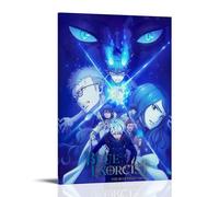 YHZCSCDXY Póster de anime clásico de exorcista azul de sangre caliente para pared, pintura decorativa para dormitorio, póster de 50 x 75 cm, estilo marco