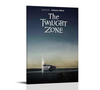YHZCSCDXY The Twilight Zone Modern Classics Movies TV Series Lienzo Póster Arte Decorativo Pintura Dormitorio Póster 60 x 90 cm Estilo Marco