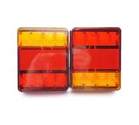 YHZRDMSK Automóvil Faros Traseros Luces Advertencia Luz Trasera Camión Coche Lámpara Para Remolques Caravanas UTE Campers ATV Barcos