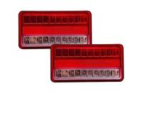 YHZRDMSK Automóvil Faros Traseros Luz Trasera Para Coche Camión Remolque Caravana Parada Freno Luces Indicadoras Traseras Marcha Atrás Lámpara Señal Giro