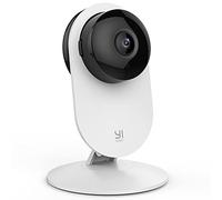 YI Cámara Vigilancia, Bebe Camara IP Wifi 1080p Sistema de Seguridad de Full HD, Detección de Movimiento, Visión Nocturna, Audio Bidireccional, Nube con App para iOs y Android (Blanco)