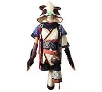 YIAIU Disfraz de anime Klee Hutao Genshin Impact para todos los personajes, conjunto de uniforme de cosplay para fiesta de Halloween, Sayu, XXL