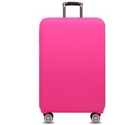 YianBestja Monocromático Elástico Funda Protectora de Maleta Cubierta de Equipaje de Viaje Maleta Funda Protectora Cabe 18-32 Pulgadas Equipaje (Rosado, XL)