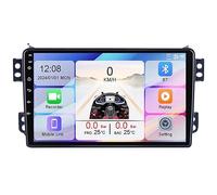 YIANKWY Android 15 Radio Estéreo 9 Inch Pantalla Táctil Capacitiva Navegación GPS USB 4G Red WLAN Bluetooth para Suzuki Splash Ritz Opel Agila 2008-2014 Audio FM/Am/RDS Radio Video Player WiFi SWC