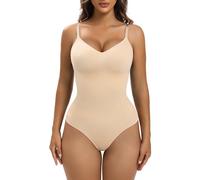 YIANNA Body Reductor Mujer Abdomen Moldeador Tanga Shapewear Bodysuit Shaper Posparto Faja Reductora Invisible Moldeadora XXS - S 5213