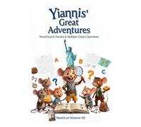 Yiannis’ Great Adventures Comprehension Work Book Vol. 2: Word Search Puzzles & Multiple Choice Questions
