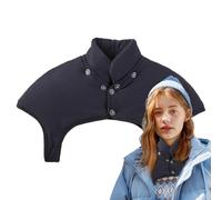 Yianyal Almohadilla térmica de hombro, almohadilla térmica para el cuello, almohadilla térmica para el cuello, almohadilla de hombro de con peso, calentador de cuello sin mangas para papá y
