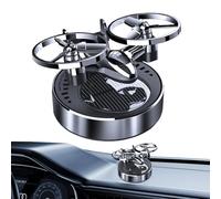 Yianyal Ambientador solar para coche, difusor de aire giratorio para coche, difusor de aire giratorio decorativo para aviones