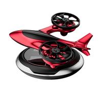 Yianyal Ambientador solar para salpicadero, ambientador de avión para salpicadero, ambientador natural para vehículos, difusor de aromaterapia decorativo para viajes de negocios, viajes de trabajo